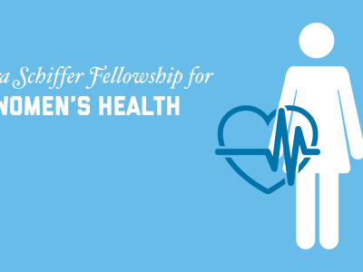 Graphic of woman and heart symbol